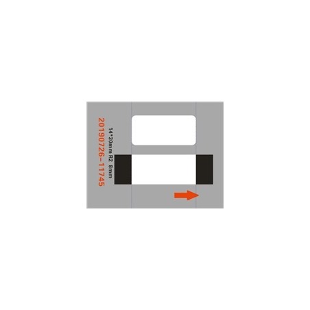 Niimbot štítky EP 14x30mm 210ks Transparent pro D11 a D110