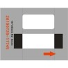 Niimbot štítky EP 14x30mm 210ks Transparent pro D11 a D110