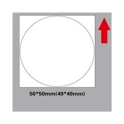Niimbot štítky R 50x50mm 150ks Round pro B21, B21S, B3S, B1
