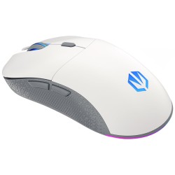 Endorfy GEM Plus/Herní/Optická/Pro praváky/26 000 DPI/Drátové/Bezdrátové/Bílá