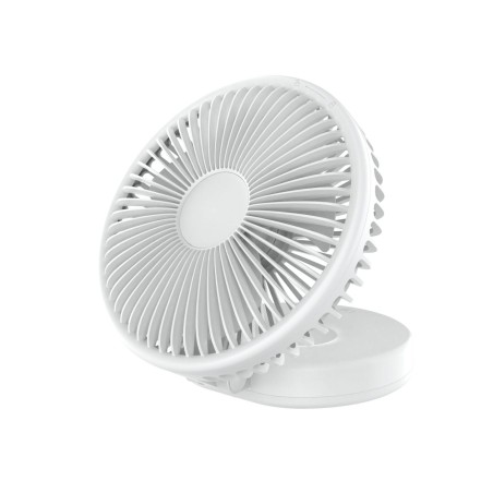 Platinet PRDF0396 skládací stolní ventilátor 19 cm, akumulátor 2400 mAh, bílá