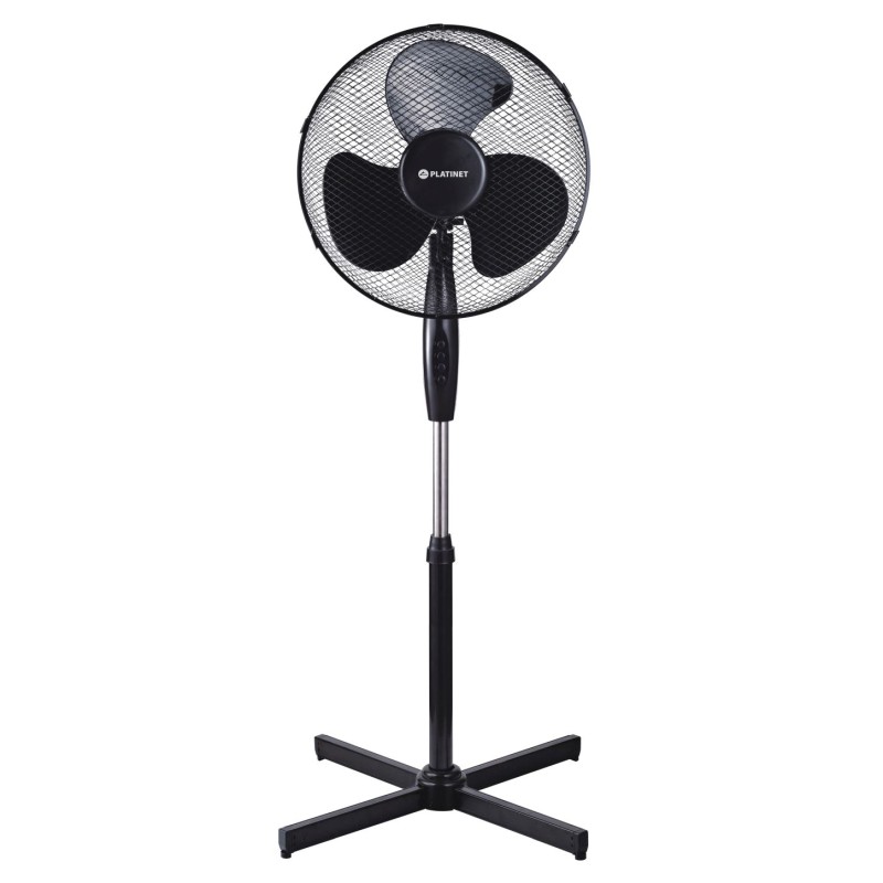Platinet PSF1616B stojanový ventilátor 40 cm, oscilace, černá