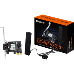 GIGABYTE PCI-E Wifi+BT 2400MBps 6E AX210 EZ-Plug