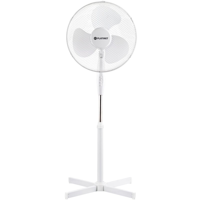 Platinet PSF1616W stojanový ventilátor 40 cm, oscilace, bílá