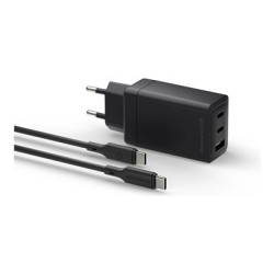 ITEUW.Charger-70W+2mC-CTPEcableBLK