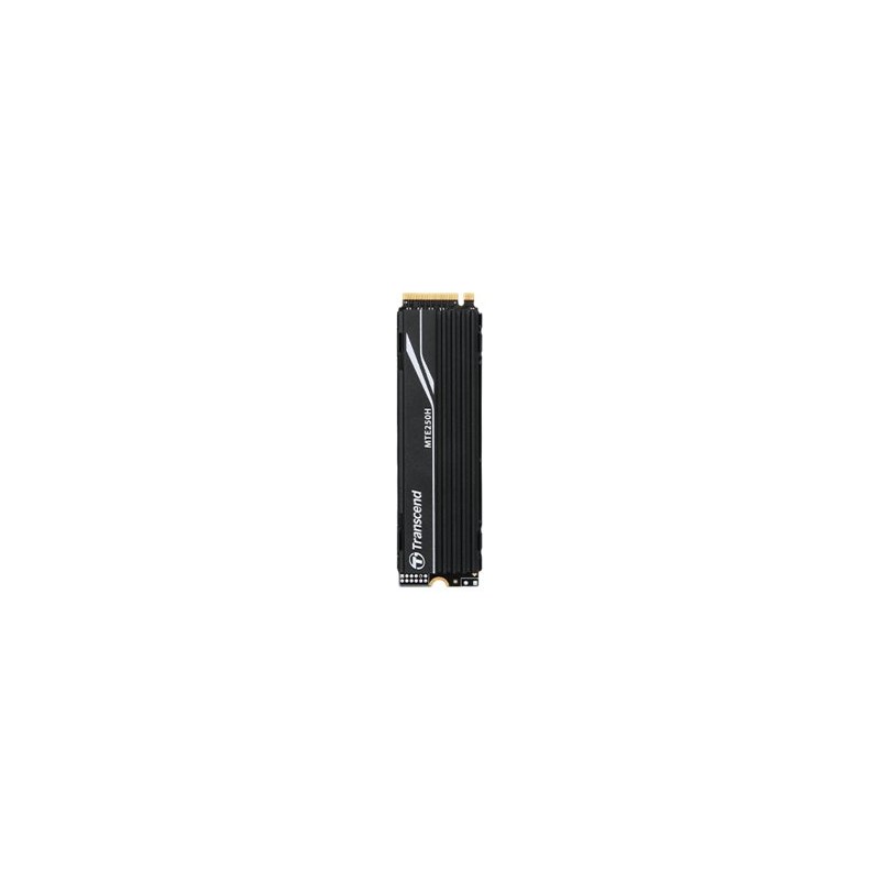 Transcend MTE250H - SSD - 4 TB - interní - M.2 2280 (dvoustranný) - PCIe 4.0 x4 (NVMe) - integrovaný chladič