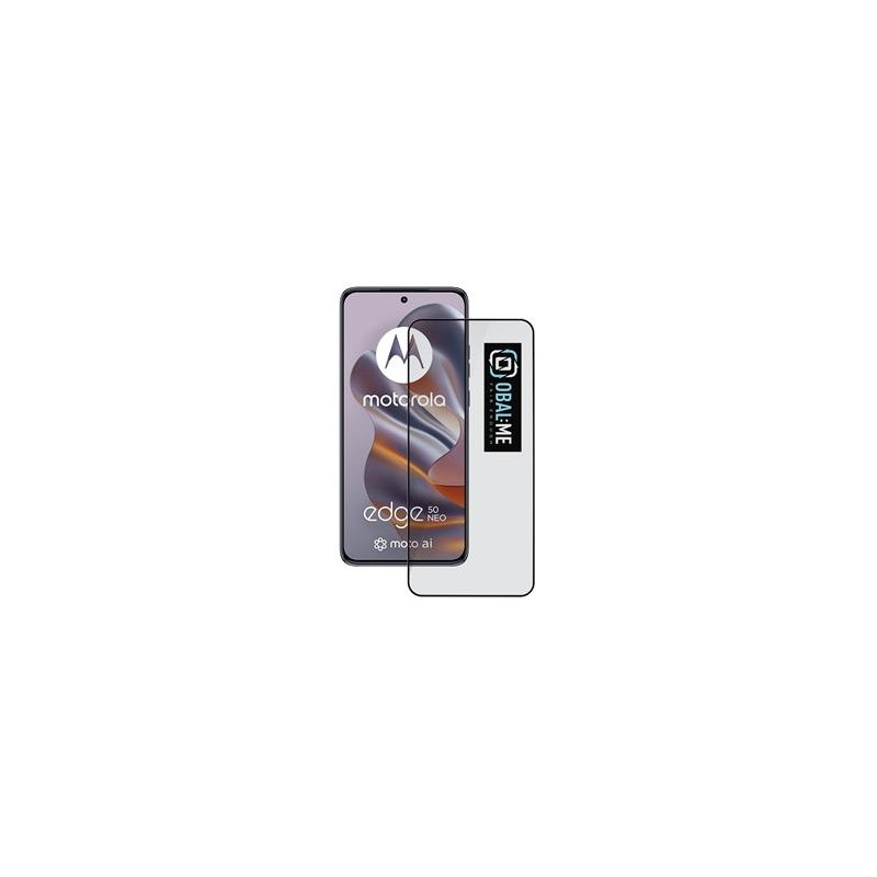 OBAL:ME 5D Tvrzené Sklo pro Motorola Edge 50 Neo/60 Neo Black