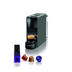 Krups XN110B Nespresso Essenza Mini, kapslový, šedá
