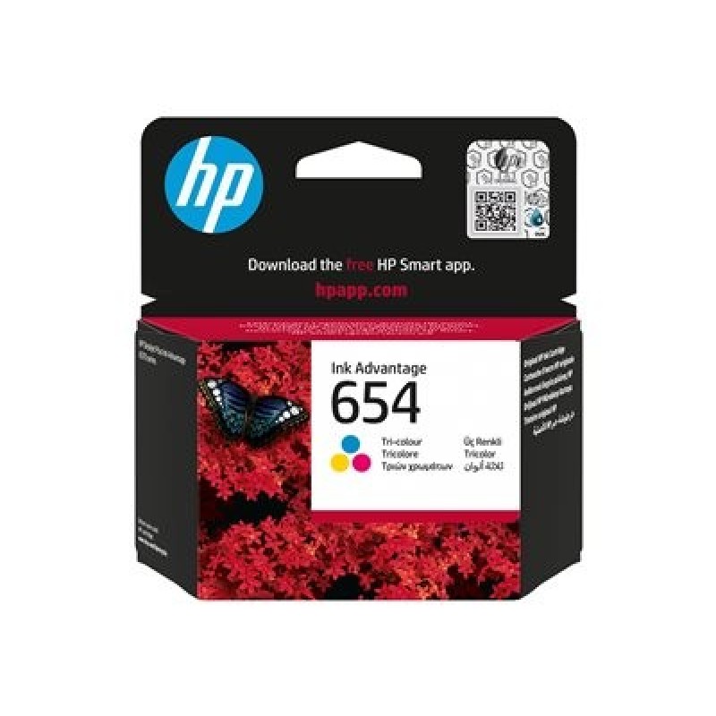 HP/InkHP 654 Tri-color Original Ink Adva