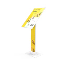 Compulocks BrandMe Floor Stand For The/Samsung E-Paper - White