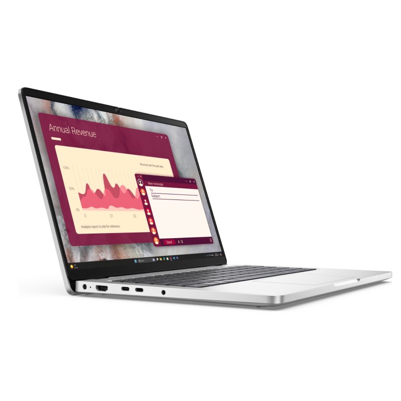 Dell Pro 14 PC14250, U7-265U,16GB,512GB SSD,14 FHD+,IR Cam & Mic,FgrPr,3 Cell,noAC,noPCORD,WLAN,vPro,Backlit Kb,W11Pro,3YProSpt