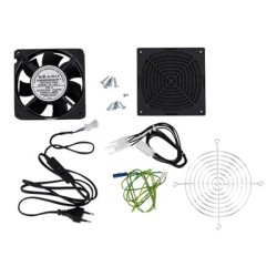 TRITON Ventilátor + sada pro montáž do rozvaděče RUA nebo RBA, 230V, 50Hz, 0,09 A, 15W, 160m3/h