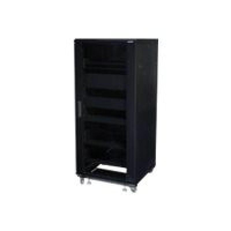 CFR2127-B1, Sanus Pre-Configured 27 RU RACK W/SHELV