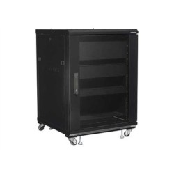 CFR2115-B1, Sanus Pre-Configured 15 RU RACK W/SHELV