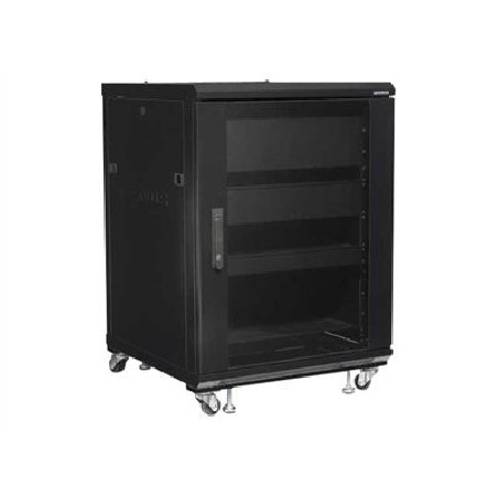 CFR2115-B1, Sanus Pre-Configured 15 RU RACK W/SHELV