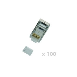 DATACOM Konektor RJ45 STP 8p8c Cat6 drát 100ks 4135