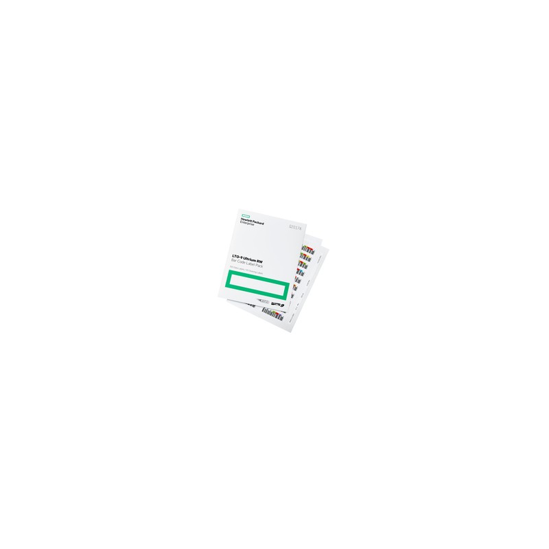 HPE LTO-9 RW Bar Code Label Pack