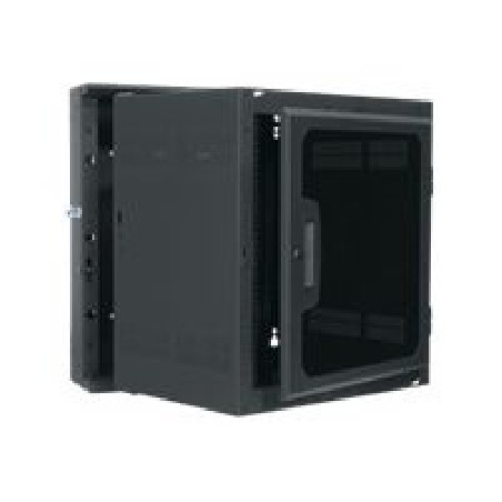 C2G DWR-12-22PD, 12SP/22D Wallrack W/PLEXI