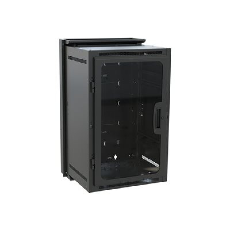 C2G DWR-16-22PD, 16SP/22D Wallrack W/PLEXI