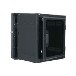 C2G DWR-12-17PD, 12SP/17D Wallrack W/PLEXI
