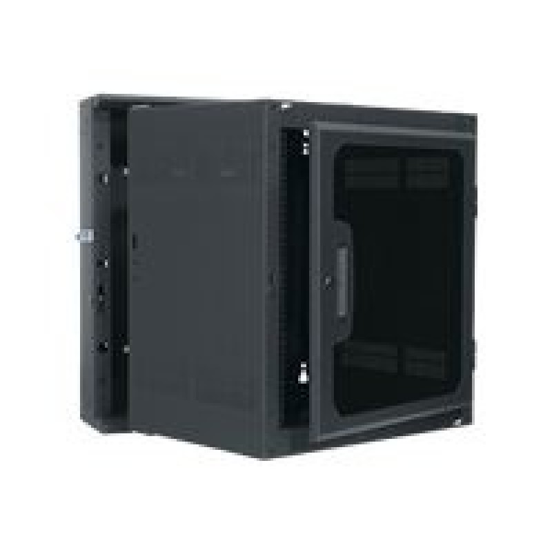 C2G DWR-12-17PD, 12SP/17D Wallrack W/PLEXI