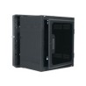 C2G DWR-12-17PD, 12SP/17D Wallrack W/PLEXI