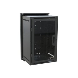 C2G DWR-16-17PD, 16SP/17D Wallrack W/PLEXI