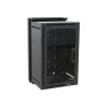 C2G DWR-16-17PD, 16SP/17D Wallrack W/PLEXI