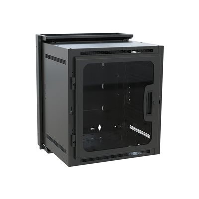 C2G DWR-10-17PD, 10SP/17D Wallrack W/PLEXI
