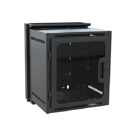 C2G DWR-10-17PD, 10SP/17D Wallrack W/PLEXI