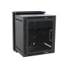 C2G DWR-10-17PD, 10SP/17D Wallrack W/PLEXI
