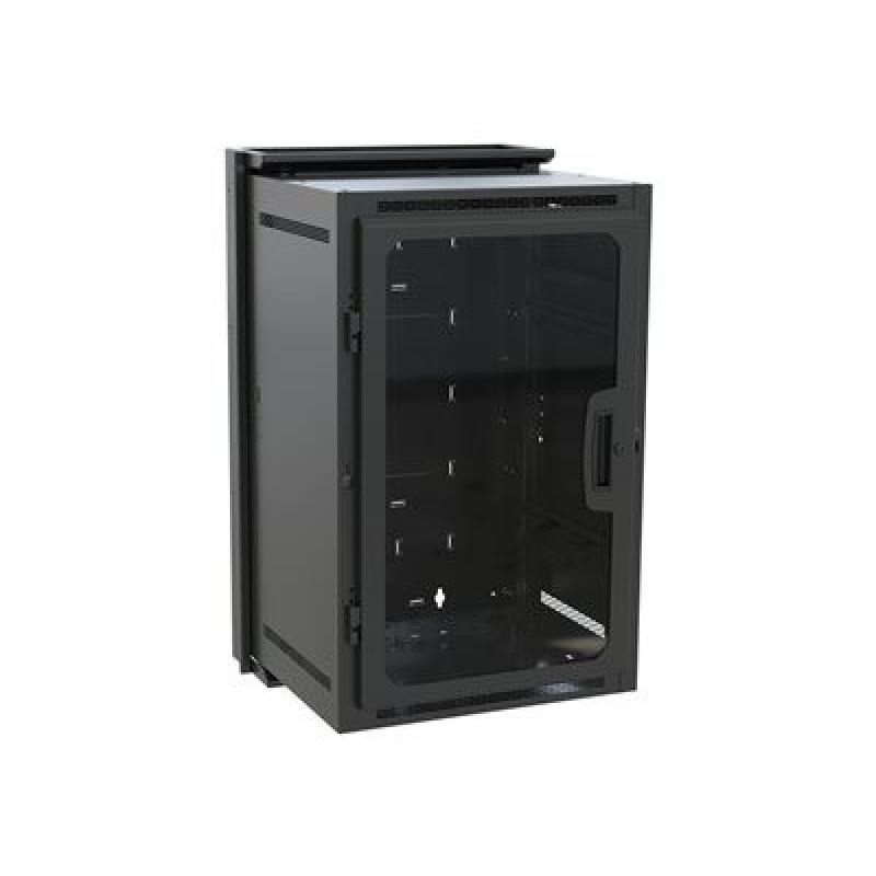 C2G DWR-18-17PD, 18SP/17D Wallrack W/PLEXI