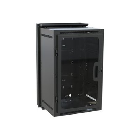 C2G DWR-18-17PD, 18SP/17D Wallrack W/PLEXI