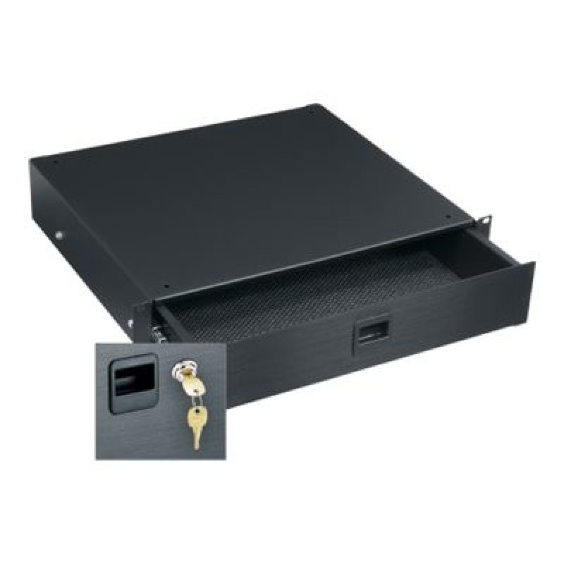 C2G D2LK, 2SP ANOD Drawer W/Lock