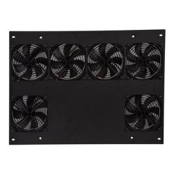 C2G ERK-414FT-K-EU, ERK Series 414CFM Fan Top EU Compatible