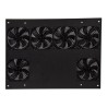 C2G ERK-414FT-K-EU, ERK Series 414CFM Fan Top EU Compatible