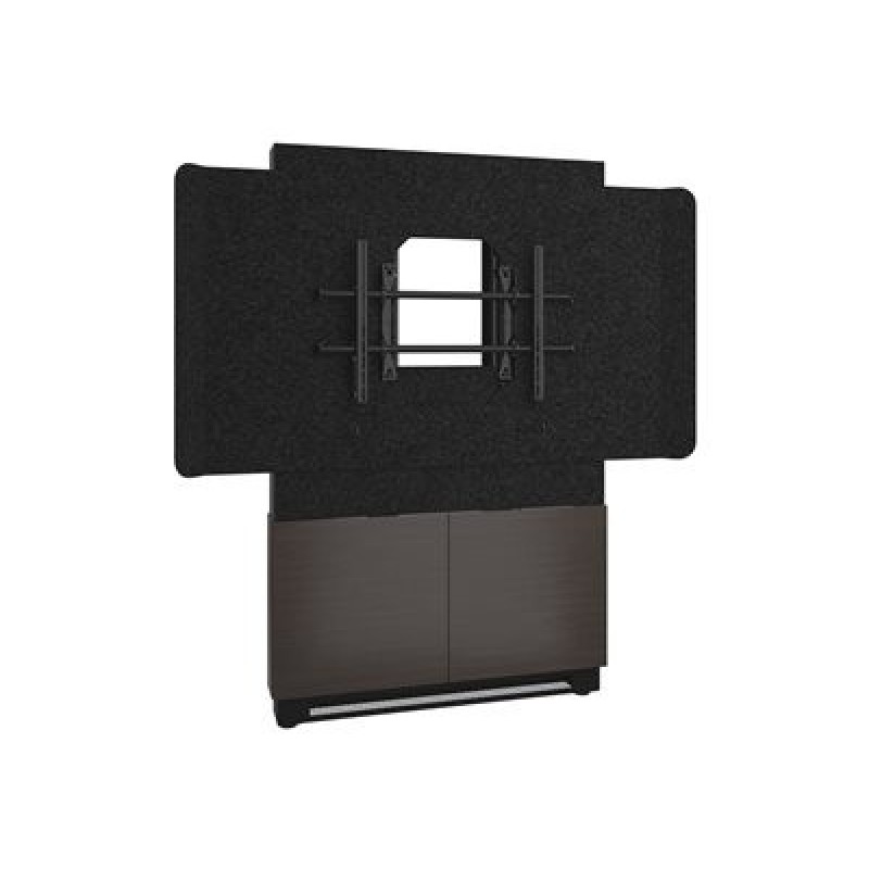 FM-DS-4875FW-BA3B, Forum 48 wide Floor-to-Wall Display Sta