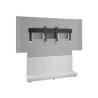FM-DS-6675FS-ED8W, Forum 66 wide Freestanding Display Stan