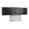 FM-DS-6675FS-HD8W, Forum Floor-to-Wall Mounted 66 3 Bay