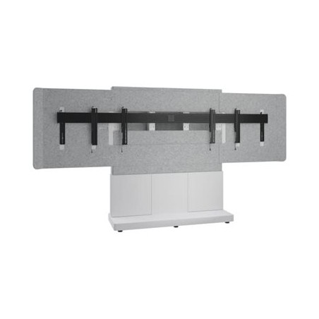 FM-DS-6675FS-MD8W, Forum 66 wide Floor-to-Wall Display Sta