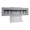 FM-DS-6675FS-MD8W, Forum 66 wide Floor-to-Wall Display Sta