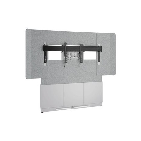 FM-DS-6675FW-DD8W, Forum 66 wide Floor-to-Wall Display Sta