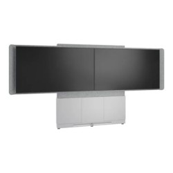 FM-DS-6675FW-HD8W, Forum Free-Standing 66 3 Bay Display