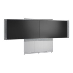 FM-DS-6675FW-GD8W, Forum 66 wide Floor-to-Wall Display Sta