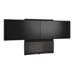 FM-DS-6675FW-GA3B, Forum 66 wide Floor-to-Wall Display Sta