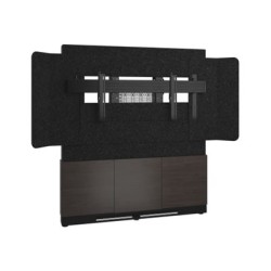 FM-DS-6675FW-KA3B, Forum 66 wide Floor-to-Wall Display Sta