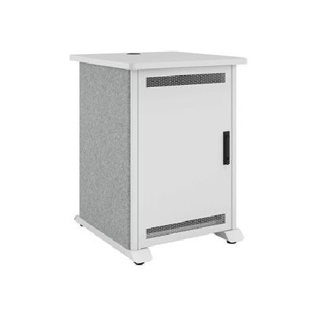 C2G FMR-1227D8WS, FM Rack 12RU 27D D8 LW SG Solidoor