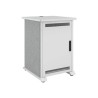 C2G FMR-1227D8WS, FM Rack 12RU 27D D8 LW SG Solidoor