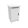 C2G FMR-2027D8WS, FM Rack 20RU 27D D8 LW SG Solidoor