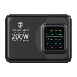 Viking nabíječka USB GaN 200W PD Pro